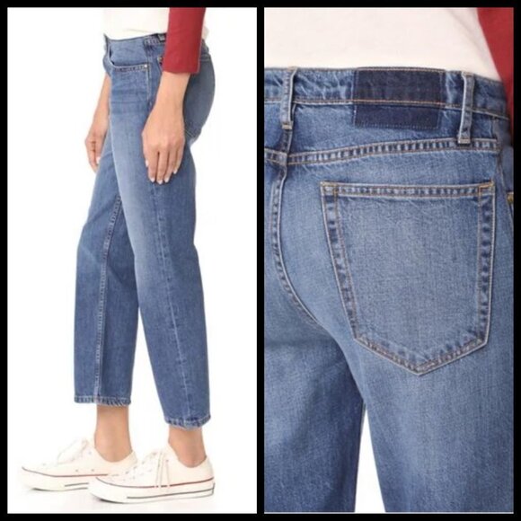 💕THE GREAT💕 The Relaxed Nerd Crop Flare Jeans 30 - Picture 11 of 15